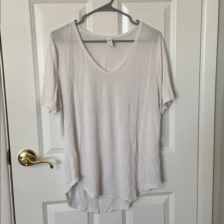 Basic White Lightweight Tee